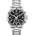 Hugo Boss Troper 1514057 45mm Men’s Chronograph Watch – Black Dial & Stainless Steel Bracelet