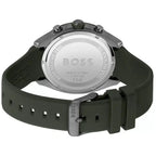 Hugo Boss Velocity 1514060 44mm Men’s Chronograph Watch – Green Dial & Green Silicone Strap
