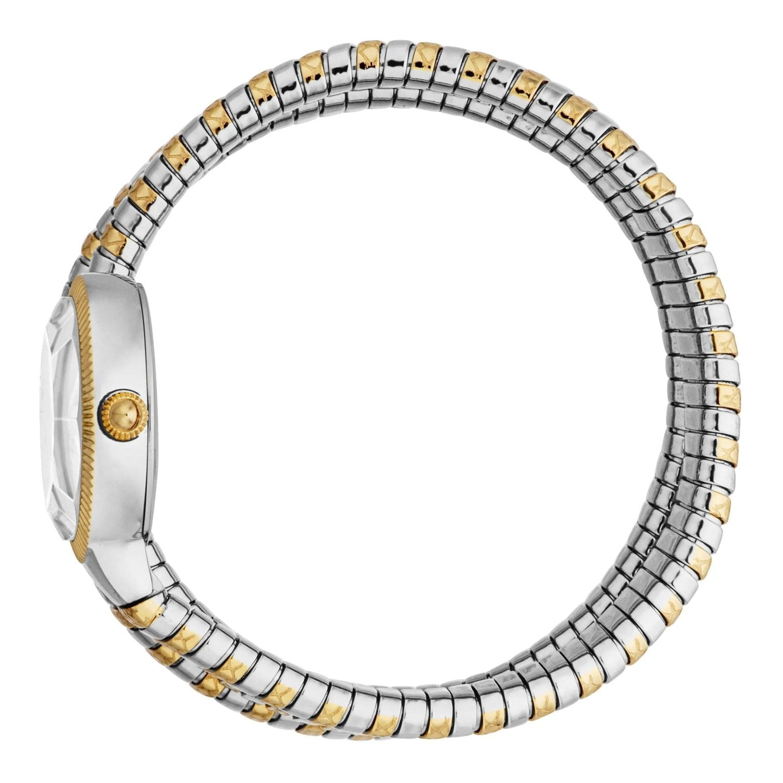Just Cavalli Signature JC1L269M0055 Women's Quartz Watch – Signature with Silver Stainless Steel Bracelet