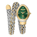 Just Cavalli Signature JC1L264M0065 Women's Quartz Watch – Signature with Silver Stainless Steel Bracelet