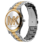 Michael Kors Runway MK4735 38mm Women's Quartz Watch – Silver with Two-Tone Stainless Steel Bracelet