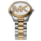 Michael Kors Runway MK4735 38mm Women's Quartz Watch – Silver with Two-Tone Stainless Steel Bracelet