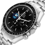 Omega Speedmaster Professional Snoopy Moonwatch 42mm Master Quality Watch – Black Dial & Stainless Steel Bracelet