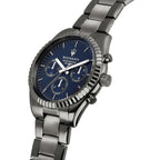 Maserati Competizione R8853100019 43mm Men’s Quartz Watch – Blue Sunray Dial & Stainless Steel Bracelet