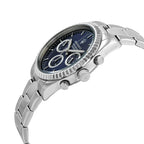 Maserati Competizione R8853100022 43mm Men’s Quartz Watch – Blue Sunray Dial & Silver Stainless Steel Bracelet