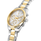 Maserati Competizione R8853100021 43mm Men’s Quartz Watch – Bright Silver Sunray Dial & Two-Tone (silver & Gold) Stainless Steel Bracelet