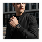 Maserati Competizione R8853100035 43mm Men’s Quartz Watch – Black Dial & Stainless Steel Bracelet