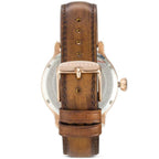 Maserati Epoca R8851118001 42mm Men’s Quartz Watch – Blue Sunray Dial & Brown Genuine Leather Strap