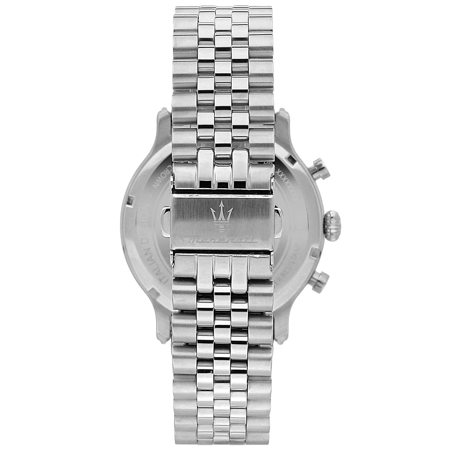Maserati Epoca R8873618033 42mm Men’s Chronograph Watch – Green Sunray Dial & Distinguished Silver Jubilee Link Bracelet