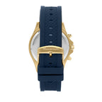 Maserati Sfida R8871640004 44mm Men’s Chronograph Watch – Navy Blue Dial & Blue Rubber Strap