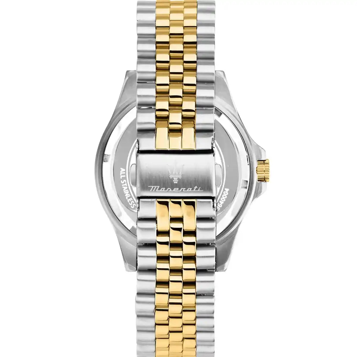 Maserati Sfida R8853140009 44mm Men’s Quartz Watch – Black Dial & Prestigious Jubilee Link Bracelet