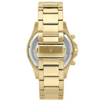 Maserati Sfida R8873640005 44mm Men’s Chronograph Watch – Vibrant Gold Sunray Dial & Gold-Tone Stainless Steel Link Bracelet