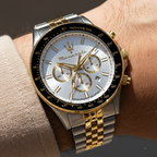 Maserati Sfida R8873640024 44mm Men’s Chronograph Watch – Silver Dial & Distinguished Jubilee Link Bracelet