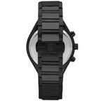Maserati Stile R8873642005 45mm Men’s Chronograph Watch – Black Textured Dial & Black Stainless Steel Link Bracelet