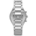 Maserati Stile R8873642006 45mm Men’s Chronograph Watch – Textured Navy Blue Dial & Stainless Steel Link Bracelet