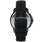Maserati Successo R8871621011 44mm Men’s Chronograph Watch – Black Dial & Black Silicone Strap