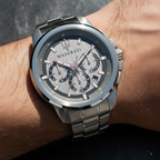 Maserati Successo R8873621004 44mm Men’s Chronograph Watch – Grey Sunray Dial & Stainless Steel Bracelet