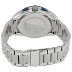 Maserati Traguardo R8873612014 45mm Men’s Chronograph Watch – Blue Sunray Dial & Silver-Tone Link Bracelet