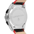 Maserati Traguardo R8871612028 45mm Men’s Chronograph Watch – Black Dial & Black Leather Strap