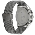 Maserati Traguardo R8873612006 45mm Men’s Chronograph Watch – Black Dial & Gunmetal PVD Stainless Steel Mesh Bracelet