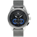 Maserati Traguardo R8873612006 45mm Men’s Chronograph Watch – Black Dial & Gunmetal PVD Stainless Steel Mesh Bracelet