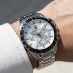 Maserati Traguardo R8873612049 45mm Men’s Chronograph Watch – Crisp Silver/white Sunray Dial & Silver Stainless Steel Link Bracelet
