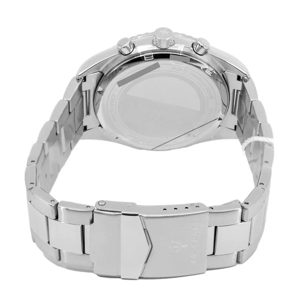Maserati Competizione R8853100022 43mm Men’s Quartz Watch – Blue Sunray Dial & Silver Stainless Steel Bracelet