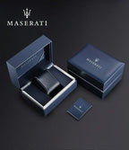 Maserati Sfida R8873640023 44mm Men’s Chronograph Watch – Deep Blue Dial & Blue Link Bracelet
