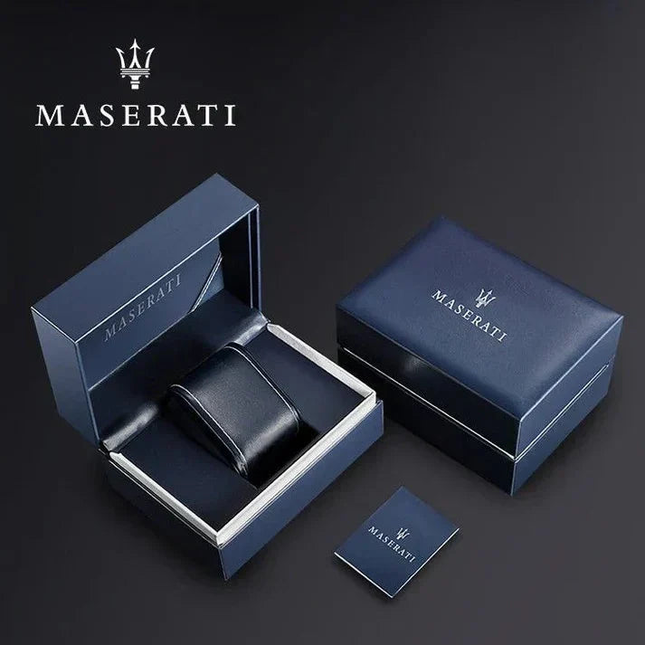 Maserati Tradizione R8853125001 40mm Men’s Quartz Watch – Blue Sunray Dial & Two-Tone Link Bracelet