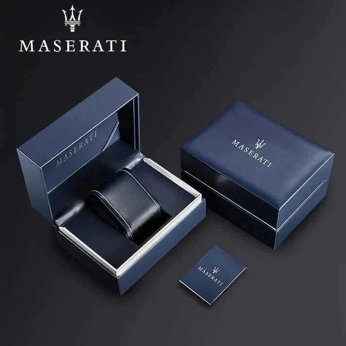 Maserati Sfida R8873640024 44mm Men’s Chronograph Watch – Silver Dial & Distinguished Jubilee Link Bracelet