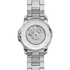 Fossil Townsman ME3055 44mm Men’s Automatic Watch – Black Skeleton Dial & Silver-tone Stainless Steel Bracelet