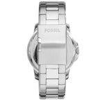 Fossil Townsman ME3055 44mm Men’s Automatic Watch – Black Skeleton Dial & Silver-tone Stainless Steel Bracelet
