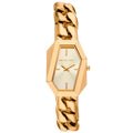 Michael Kors Gia MK4878 22mm Women's Quartz Watch – Sunray Gold with Gold Chain-Link Bracelet