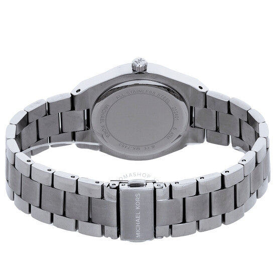 Michael Kors Melissa MK4370 33mm Women's Quartz Watch – Sunray Silver with Silver Stainless Steel Bracelet