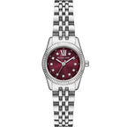 Michael Kors Lexington MK4968 36mm Women's Quartz Watch – Sunray Burgundy with Burgundy Stainless Steel Bracelet