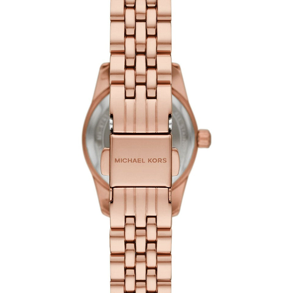Michael Kors Lexington MK4739 26mm Women's Quartz Watch – Sunray Rose Gold with Rose Gold Stainless Steel Bracelet
