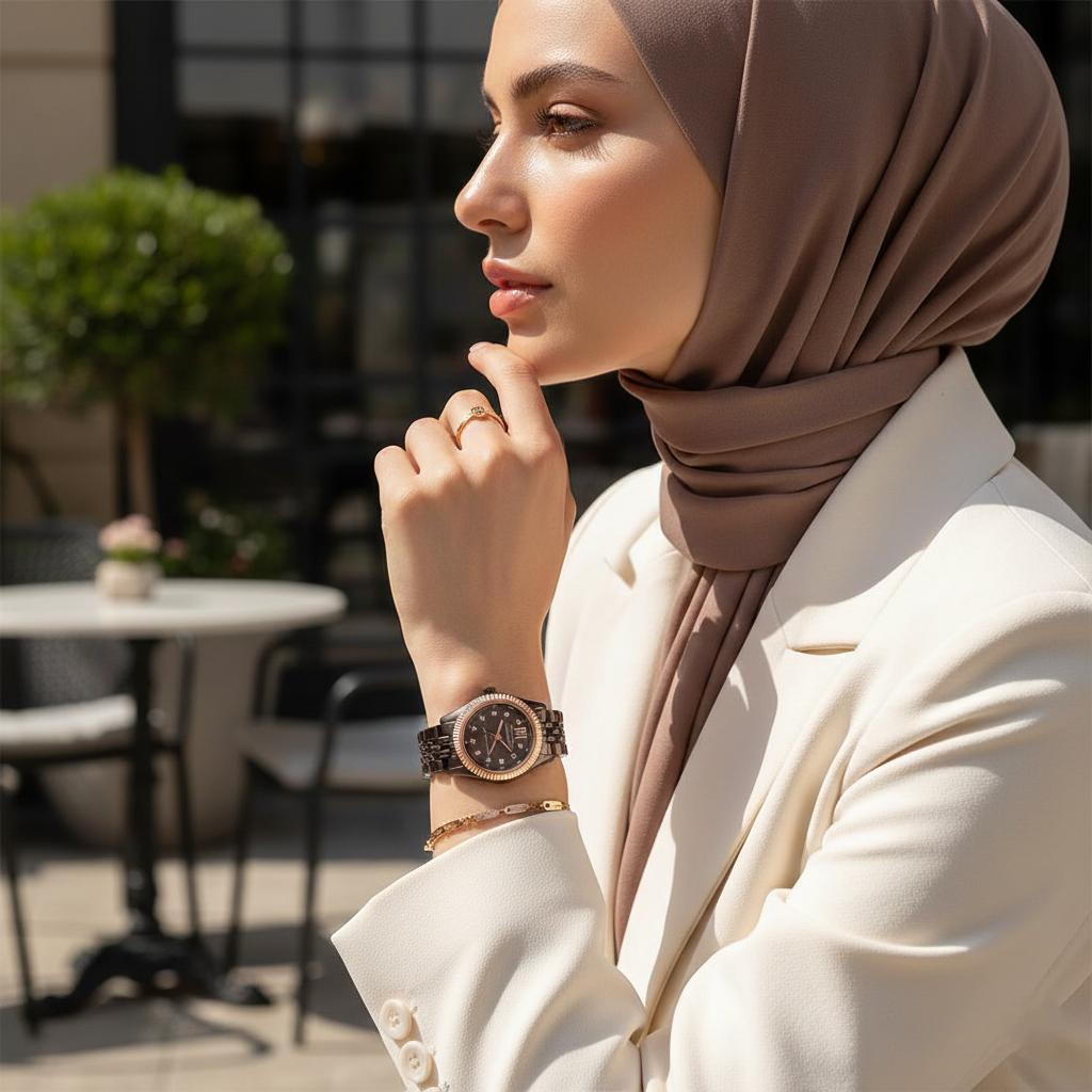 Michael Kors Lexington MK4844 Women's Quartz Watch – Sunray Rose Gold with Rose Gold Stainless Steel Bracelet