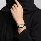 Michael Kors Gia MK4880 22mm Women's Quartz Watch – Sunray Black with Black Genuine Leather Strap
