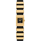 Michael Kors Darrington MK4887 Women's Quartz Watch – Black with Black Genuine Leather Strap