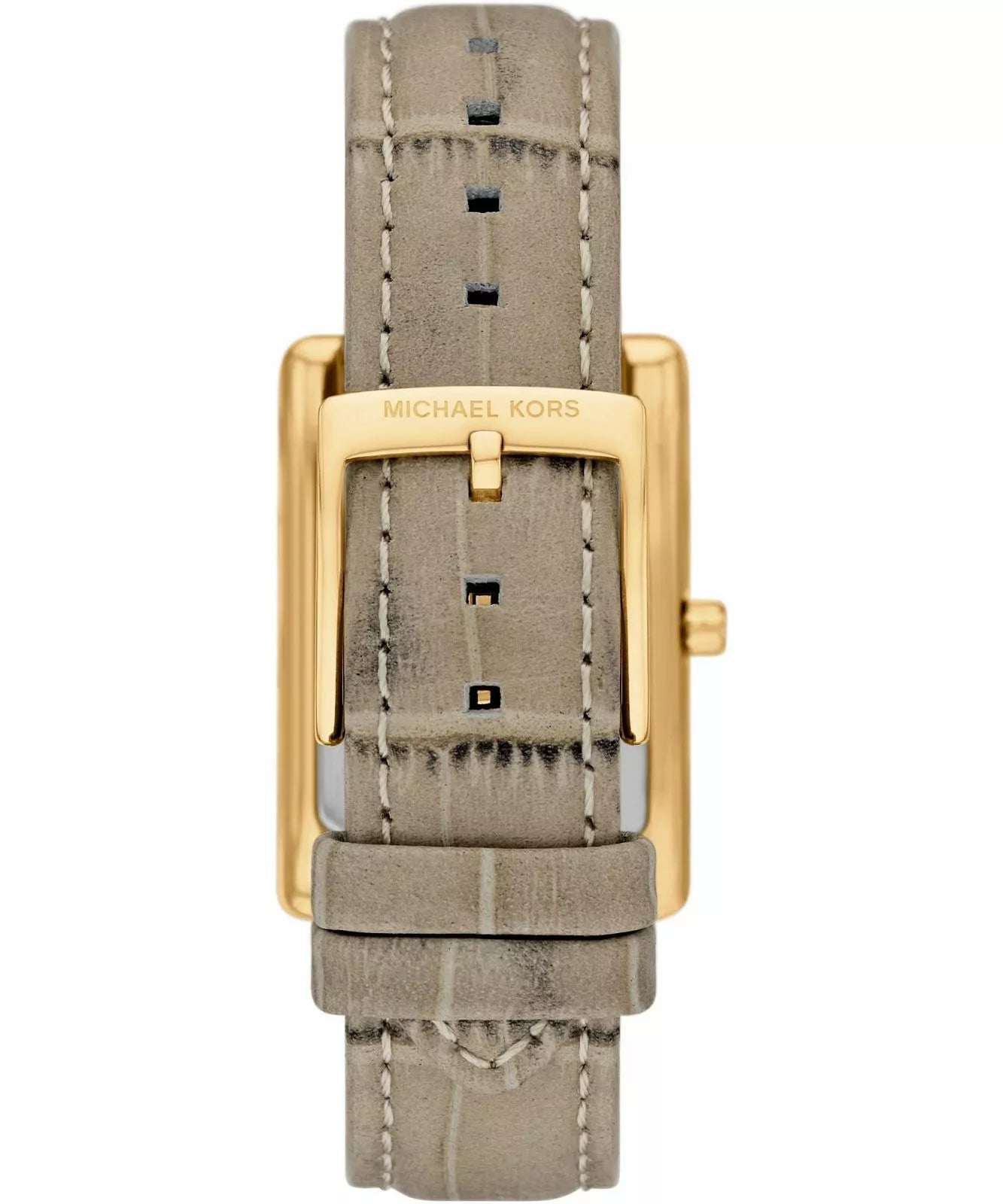 Michael Kors Maren MK4964 28mm Women's Quartz Watch – Sunray Grey with Grey Genuine Leather Strap