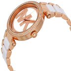Michael Kors Parker MK6365 39mm Women's Quartz Watch – Rose Gold with Rose Gold Genuine Leather Strap