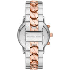 Michael Kors Ritz MK6938 37mm Women's Chronograph Watch – Sunray Rose Gold with Rose Gold Stainless Steel Bracelet