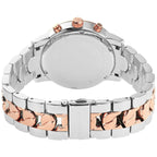 Michael Kors Ritz MK6938 37mm Women's Chronograph Watch – Sunray Rose Gold with Rose Gold Stainless Steel Bracelet