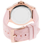 Michael Kors Lennox MK7282 37mm Women's Quartz Watch – Rose Gold with Rose Gold Silicone Strap