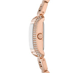 Michael Kors Emery MK7512 33mm Women's Chronograph Watch – Pavé Rose Gold with Rose Gold Stainless Steel Bracelet
