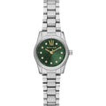 Michael Kors Lexington MK7580 26mm Women's Quartz Watch – Green with Silver Stainless Steel Bracelet