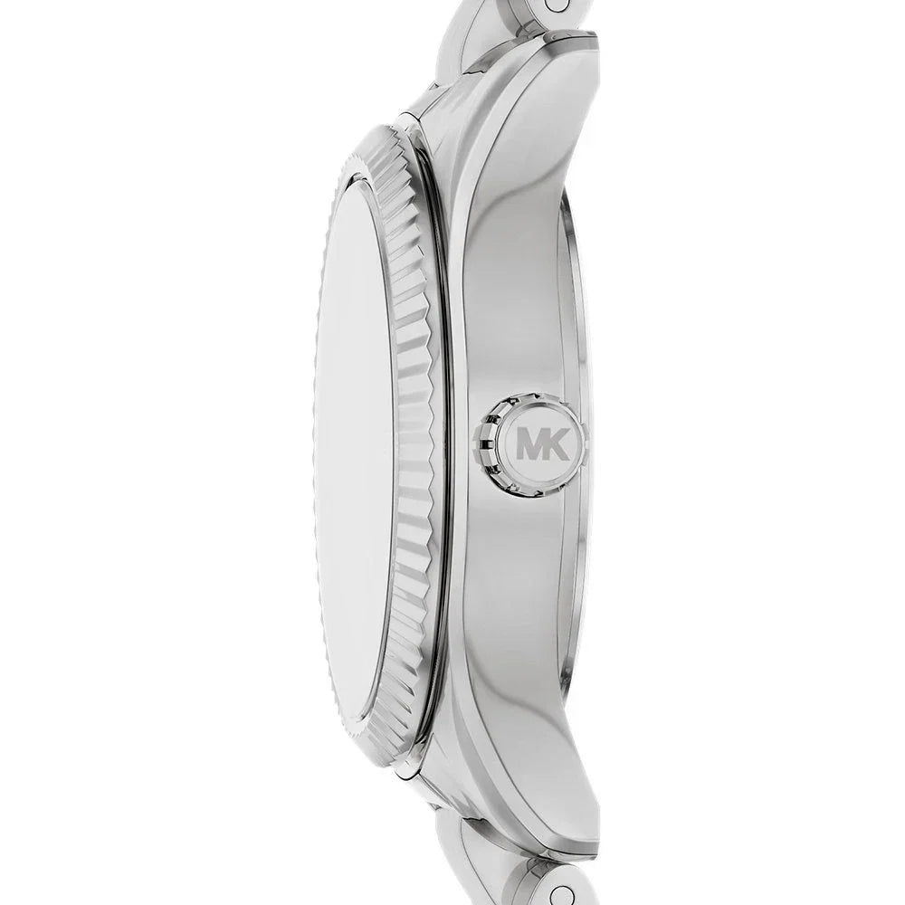 Michael Kors Lexington MK7580 26mm Women's Quartz Watch – Green with Silver Stainless Steel Bracelet