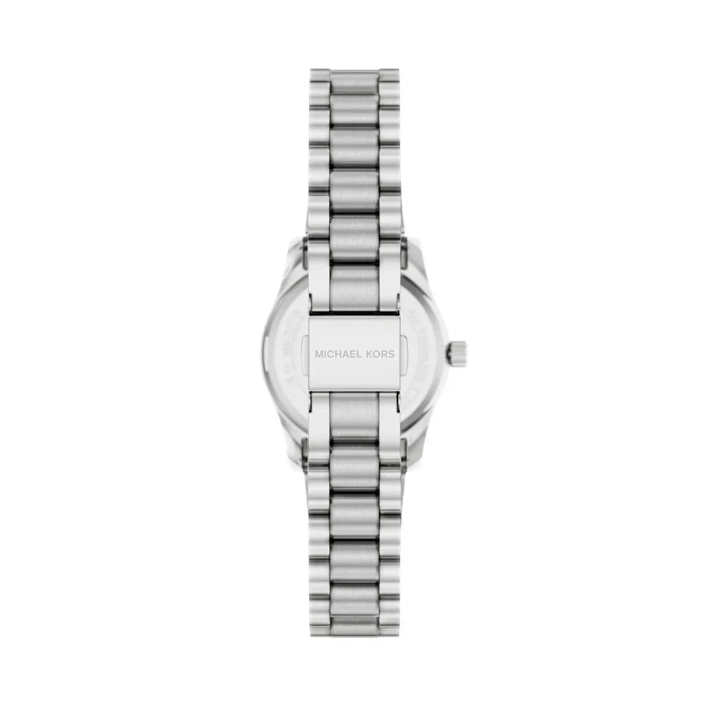 Michael Kors Lexington MK7580 26mm Women's Quartz Watch – Green with Silver Stainless Steel Bracelet