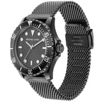 Michael Kors Everest MK9093 42mm Men's Quartz Watch – Grey Textured & Grey Stainless Steel Mesh Bracelet