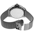 Michael Kors Everest MK9093 42mm Men's Quartz Watch – Grey Textured & Grey Stainless Steel Mesh Bracelet